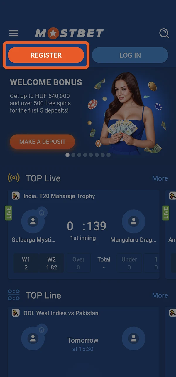 Join the Mostbet platform and gain access to thousands of games.