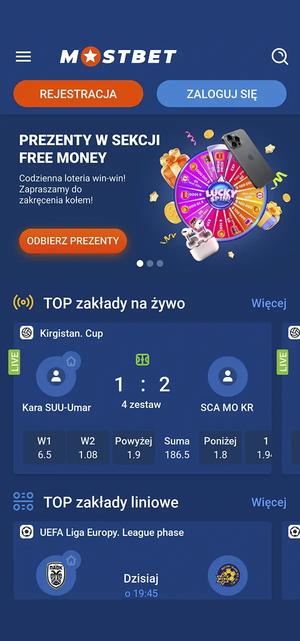 Dołącz do platformy Mostbet z tysiącami gier.