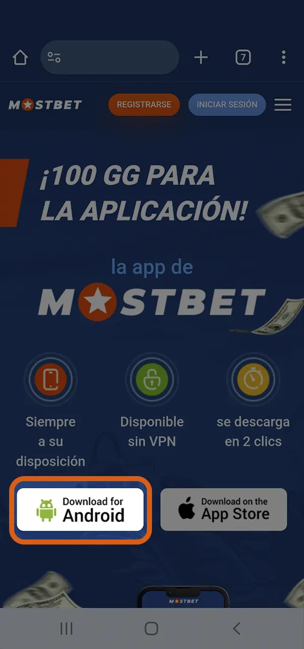 Descubre cómo obtener la aplicación Mostbet para Android.