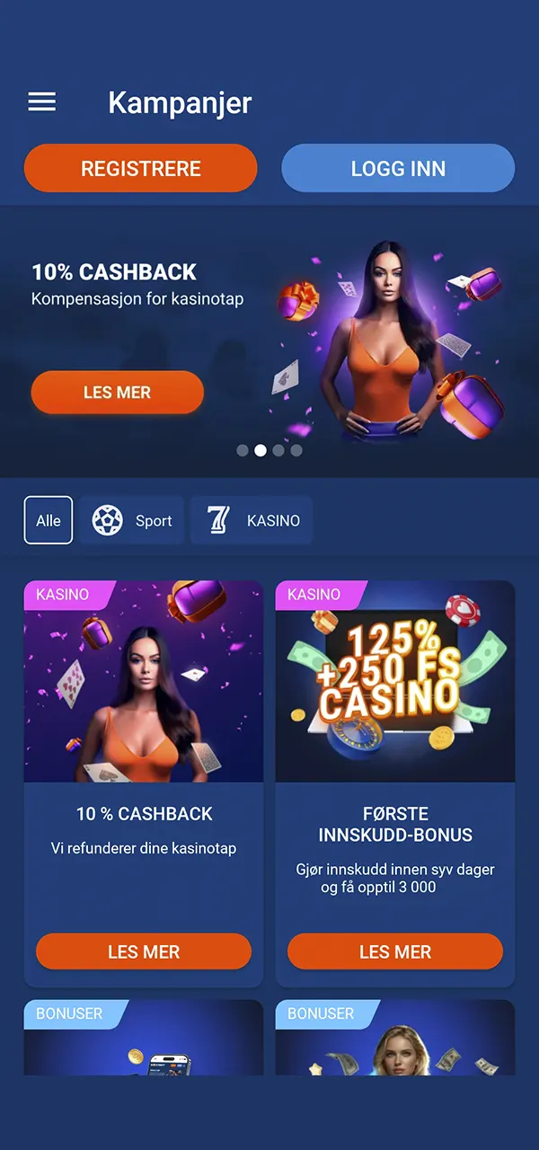 Dra nytte av flotte kampanjer i Mostbet-appen.