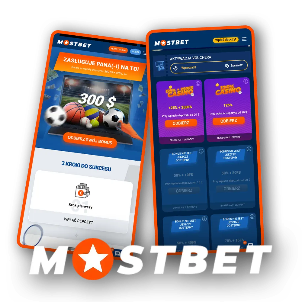 Zarejestruj się, aby otrzymać hojny bonus na start w Mostbet.