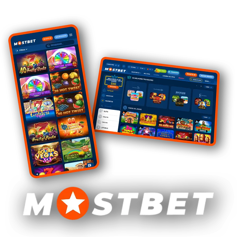Descubra uma enorme coleção de diferentes jogos de cassino no site oficial da Mostbet.