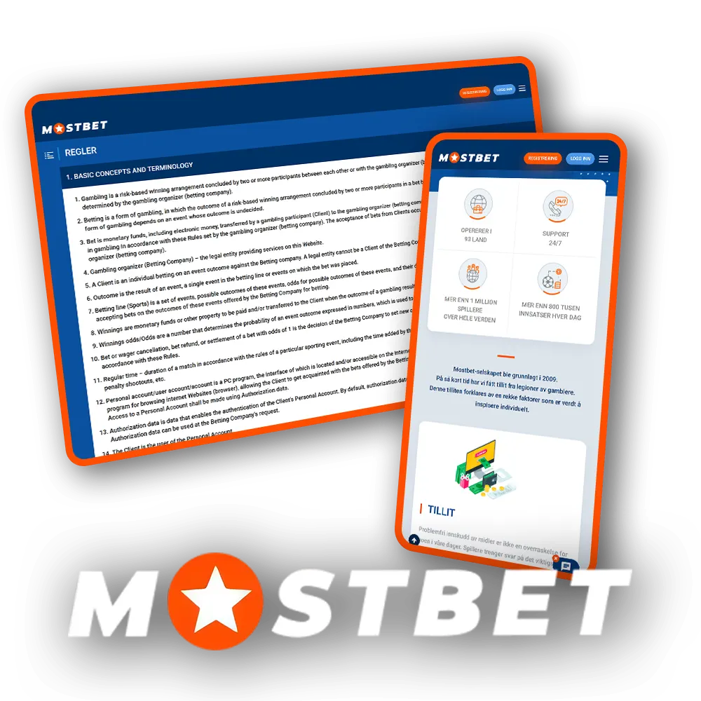 Les de generelle vilkårene og betingelsene på Mostbet-nettstedet.