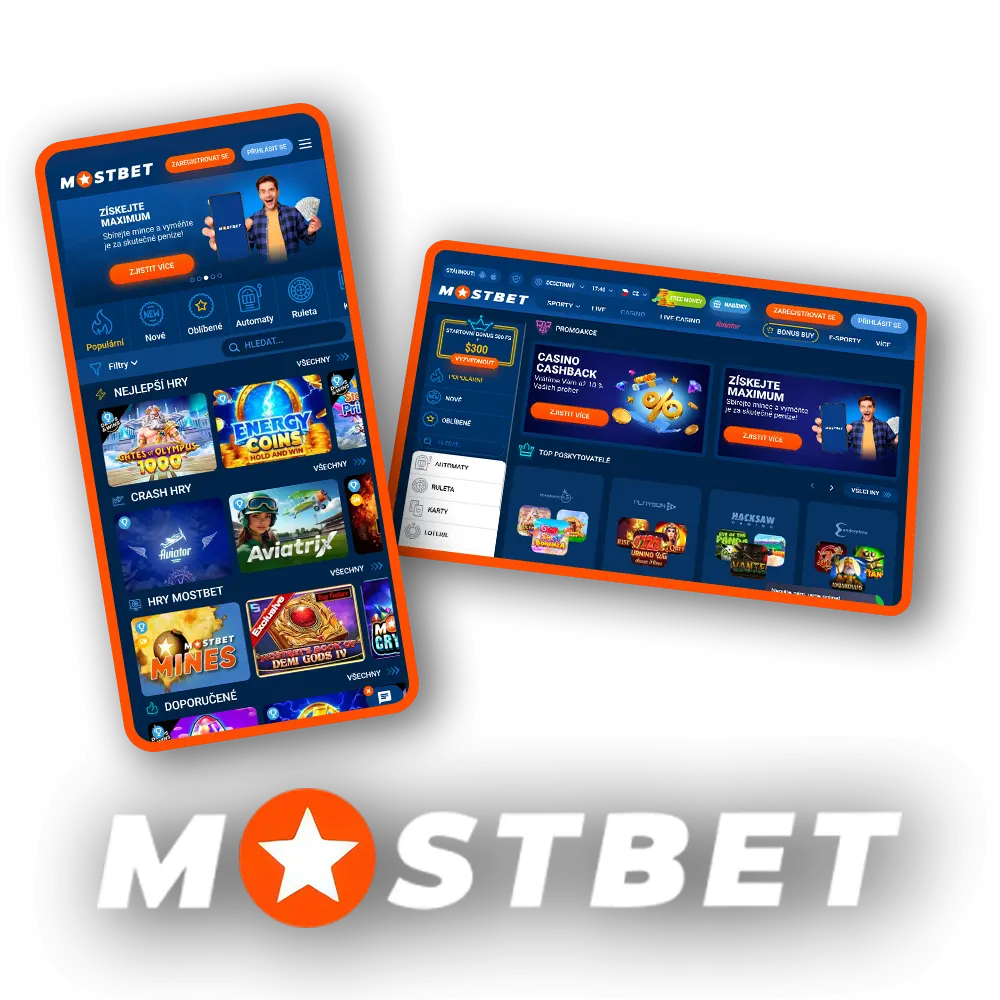Objevte obrovskou sbírku různých kasinových her na oficiálním webu Mostbet.