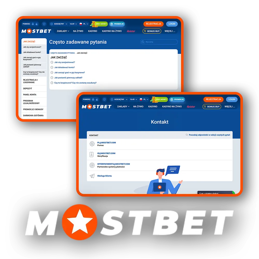 Zespół wsparcia Mostbet 24/7 odpowie na wszystkie Twoje pytania.