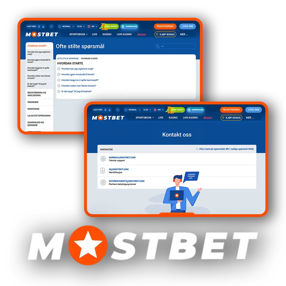 Mostbets døgnåpne kundestøtte vil svare på alle spørsmål du måtte ha.