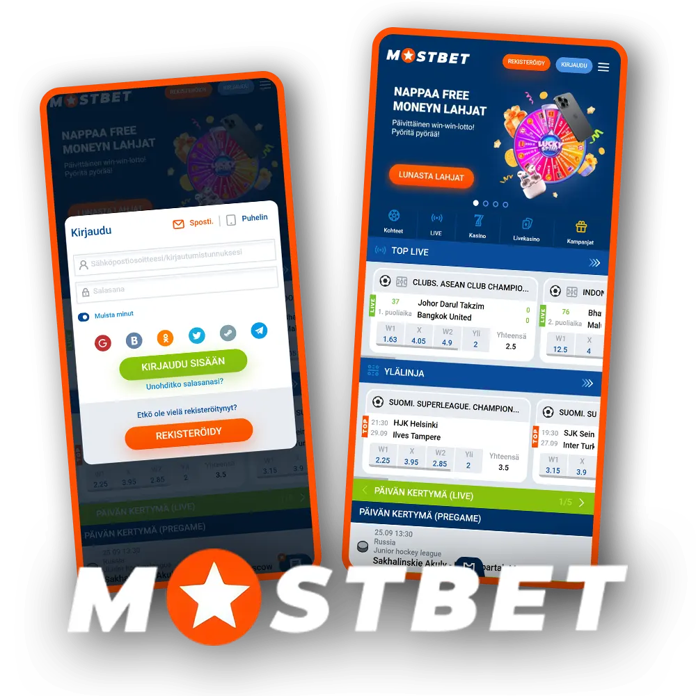 Käytä Mostbetin peilisivustoja välittömään pääsyyn.