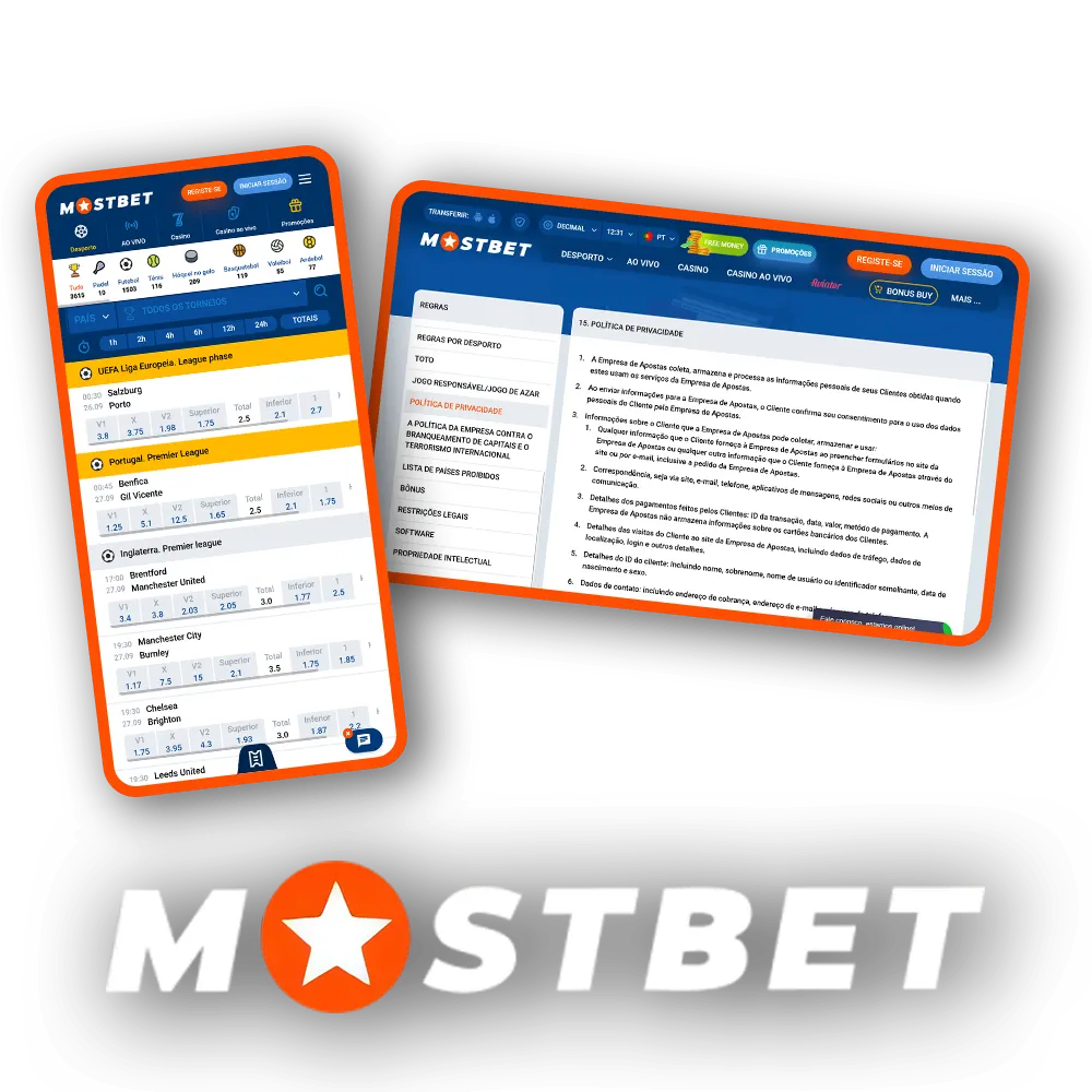 Leia a política de privacidade da Mostbet e comece a jogar.