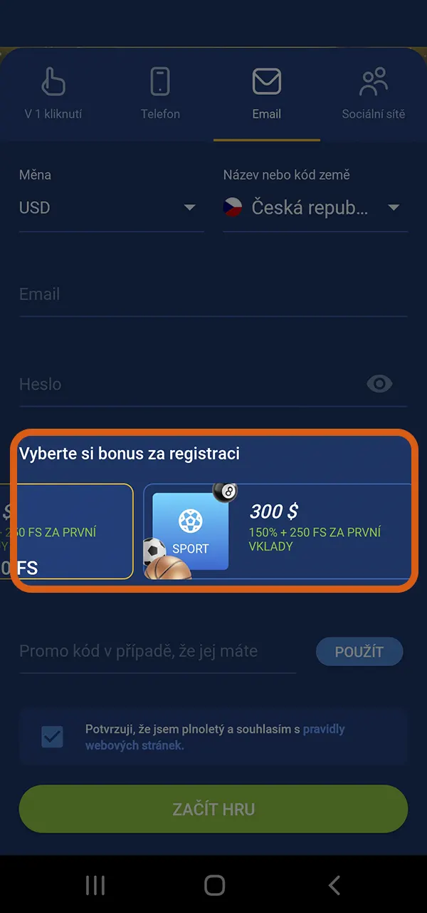 Vyberte si uvítací bonus na Mostbet pro výhodný start.