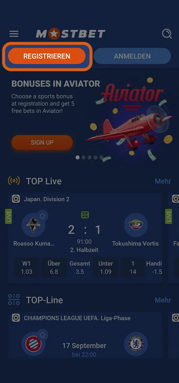 Tritt der Mostbet-Plattform bei und erhalte Zugang zu Tausenden von Spielen.