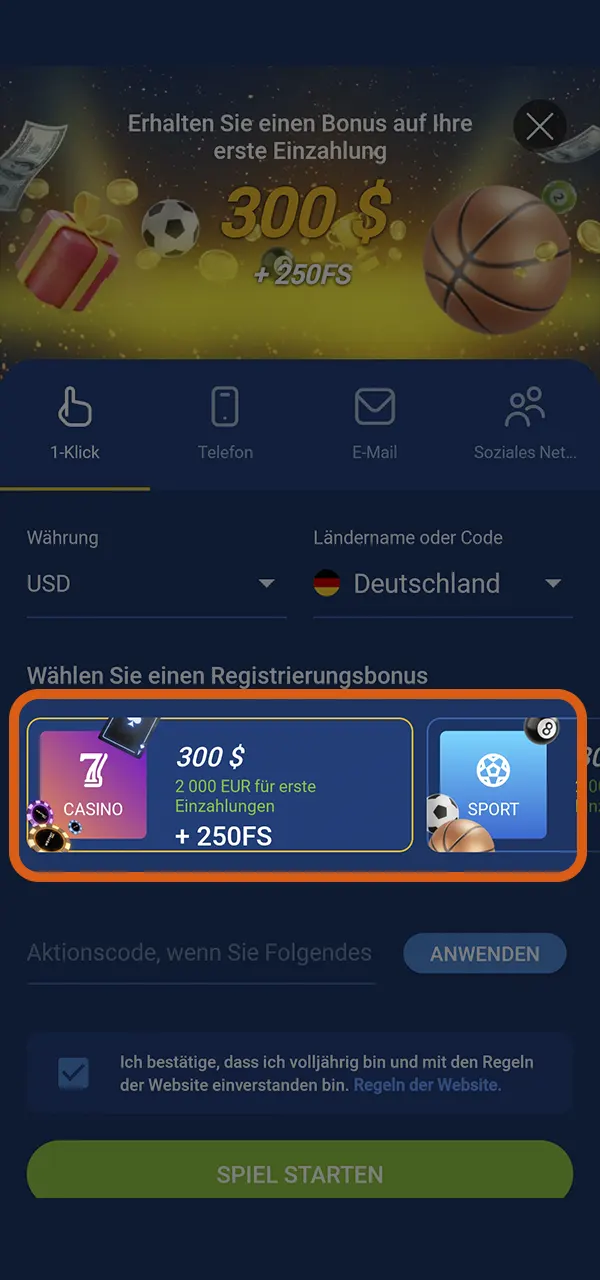 Wähle bei Mostbet einen Willkommensbonus für einen profitablen Start.