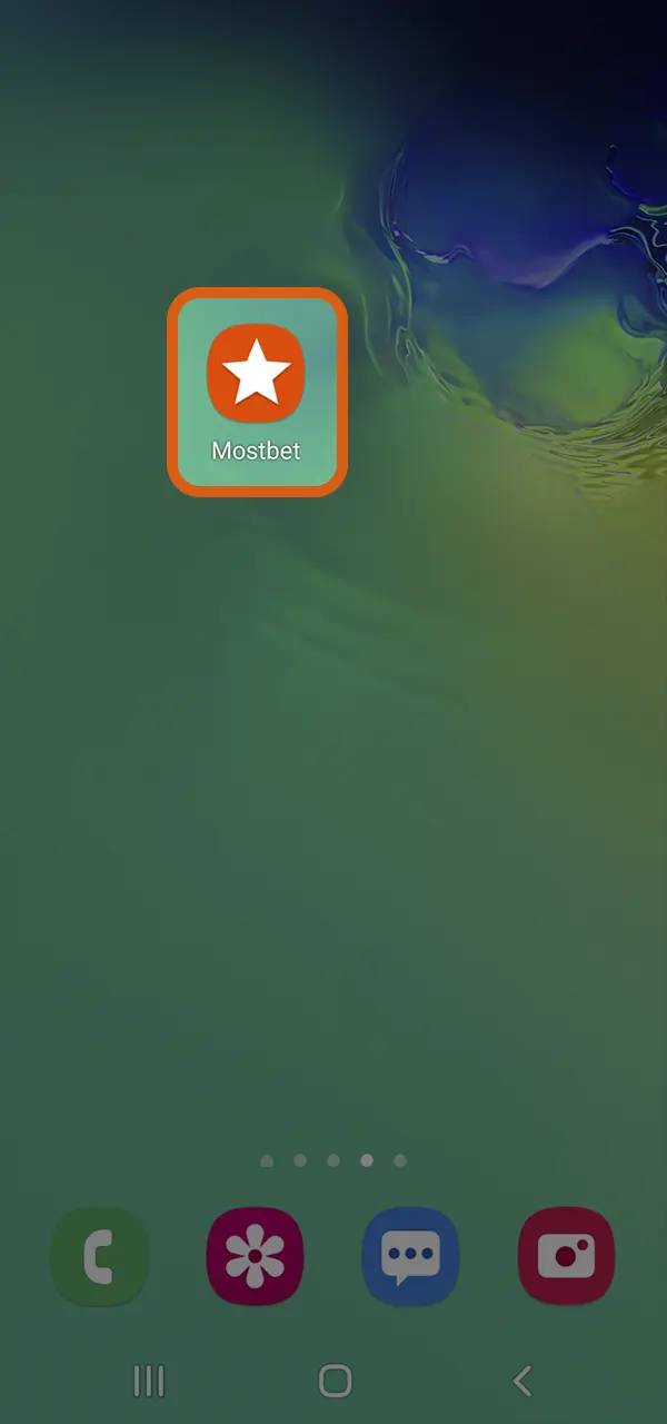 Instale o aplicativo Mostbet e inicie-o para começar a jogar.