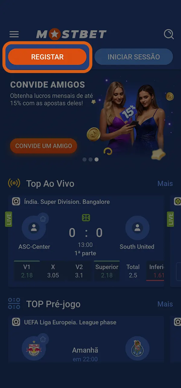 Junte-se à plataforma Mostbet e tenha acesso a milhares de jogos.