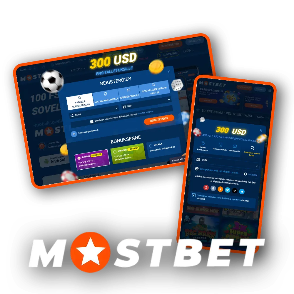 Luo tili Mostbetissä päästäksesi suosikkipeleihisi.