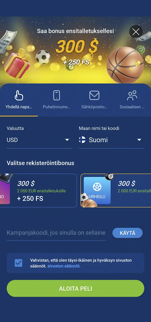 Mostbet-sivusto tarjoaa kätevät rekisteröintimenetelmät.
