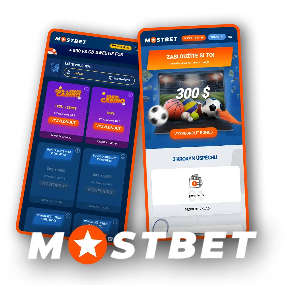 Zaregistrujte se a získejte štědrý uvítací bonus na Mostbet.
