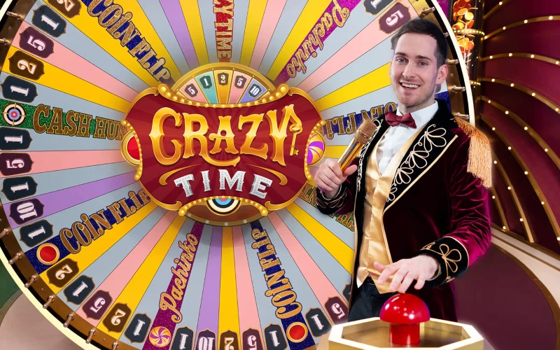 Immerse yourself in Crazy Time game atmosphere with Mostbet.