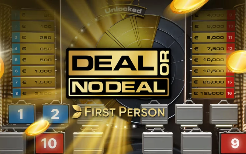 Try your luck at Mostbet Deal or No Deal live game.