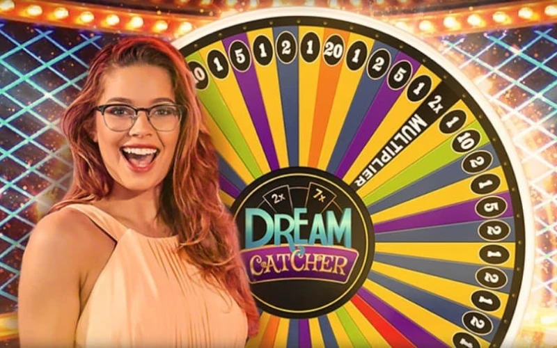Open Mostbet live casino section to play Dream Catcher.