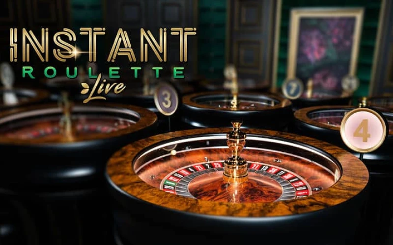 Go to official Mostbet platform and play Instant Roulette.
