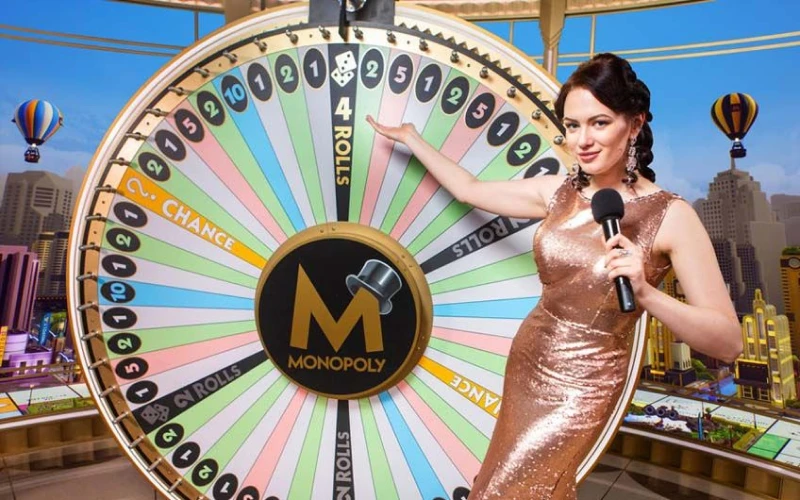 Mostbet platform offers you to try Monopoly Live.