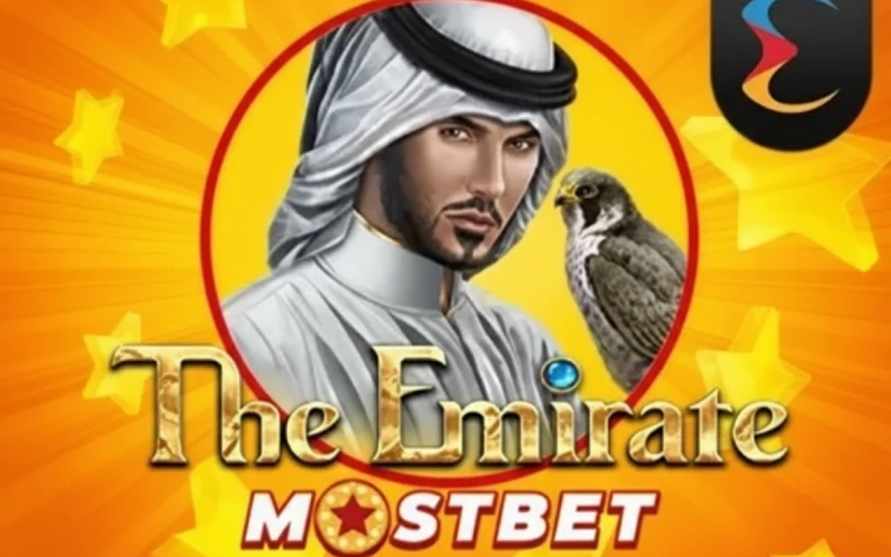 Mostbet website offers you to play The Emirate slot game.