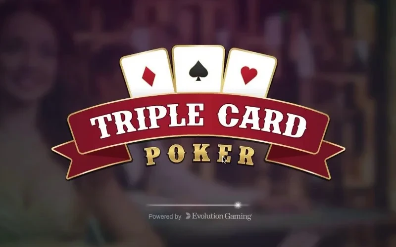 Mostbet casino platform offers to play Triple Card Poker.