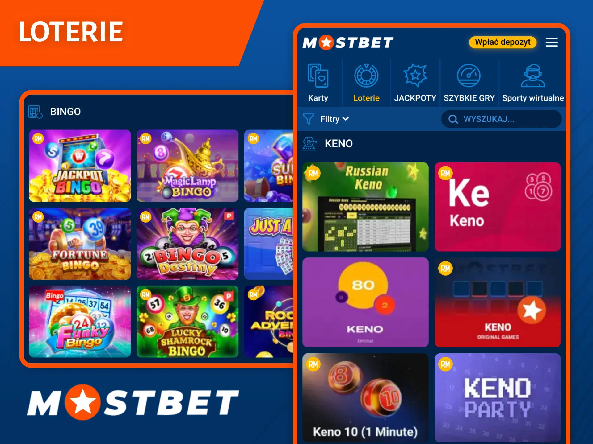 Zdobądź niesamowite wygrane na loterii w dochodowym kasynie Mostbet.