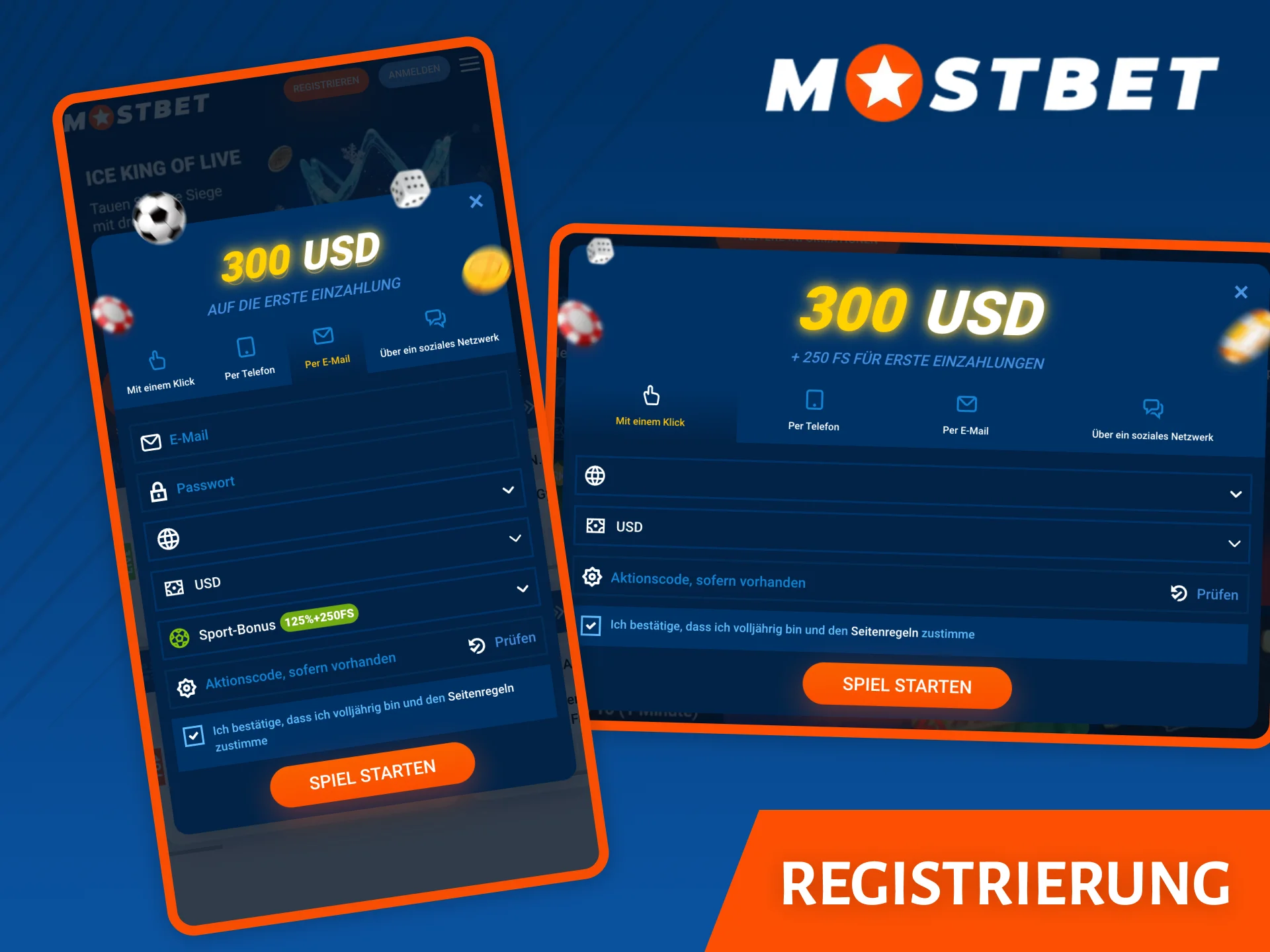 Die Registrierung auf der Website Mostbet ist einfach und gewährt Zugang zu allen Funktionen der Plattform.