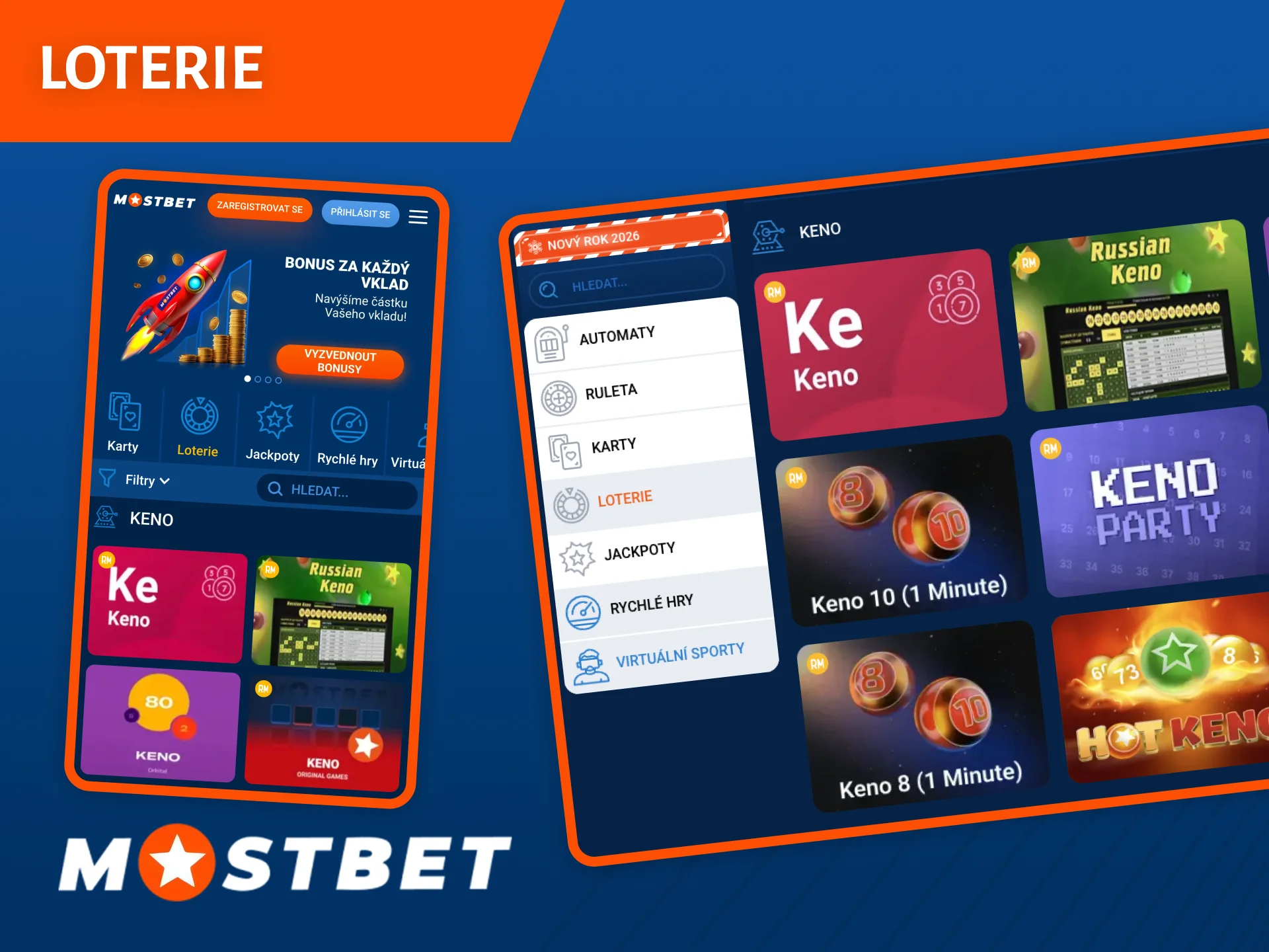 Hodně štěstí v loterii na oficiálních stránkách kasina Mostbet.