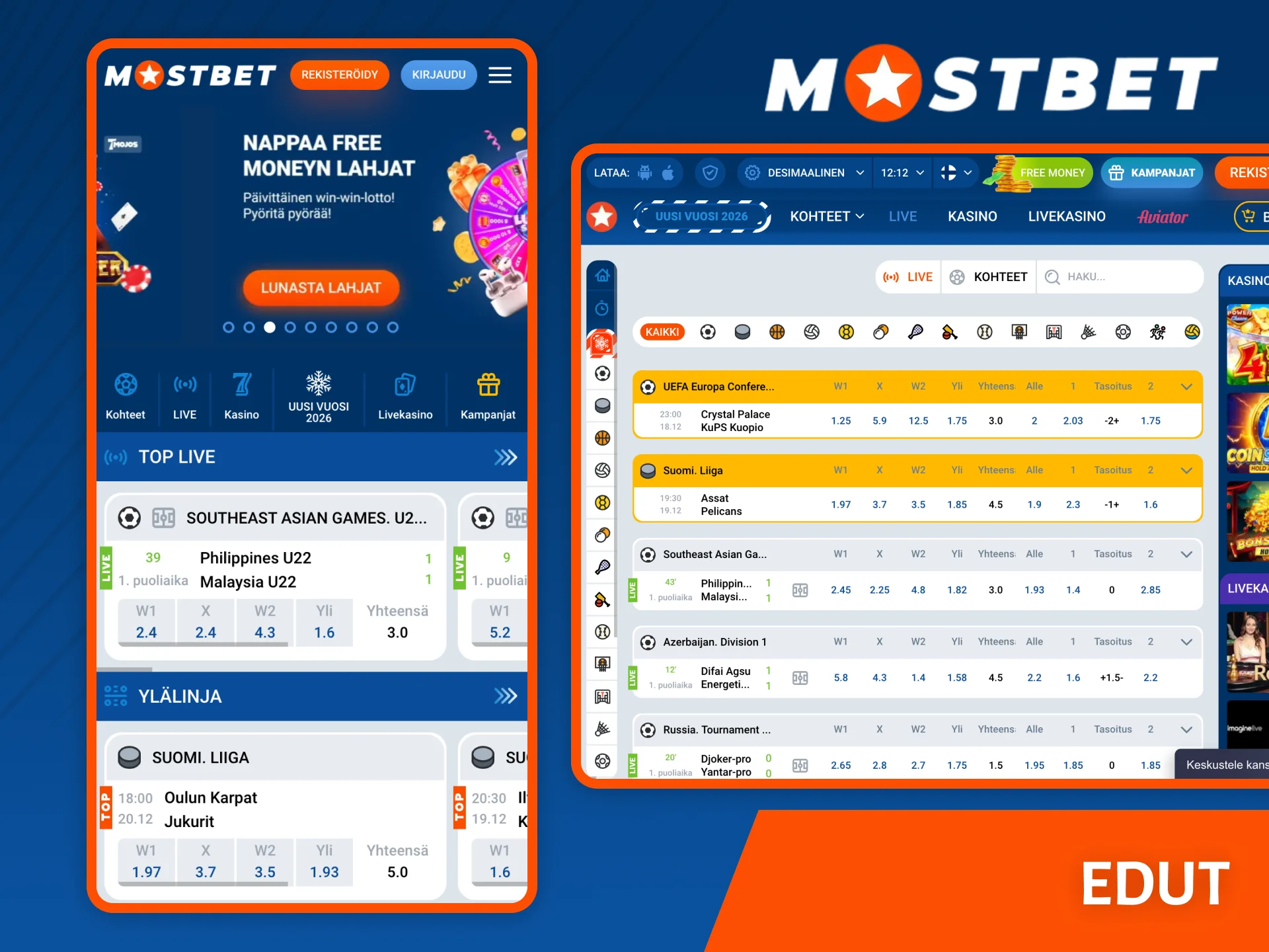 Mostbet-alustalla on monia etuja, joita tulet arvostamaan.