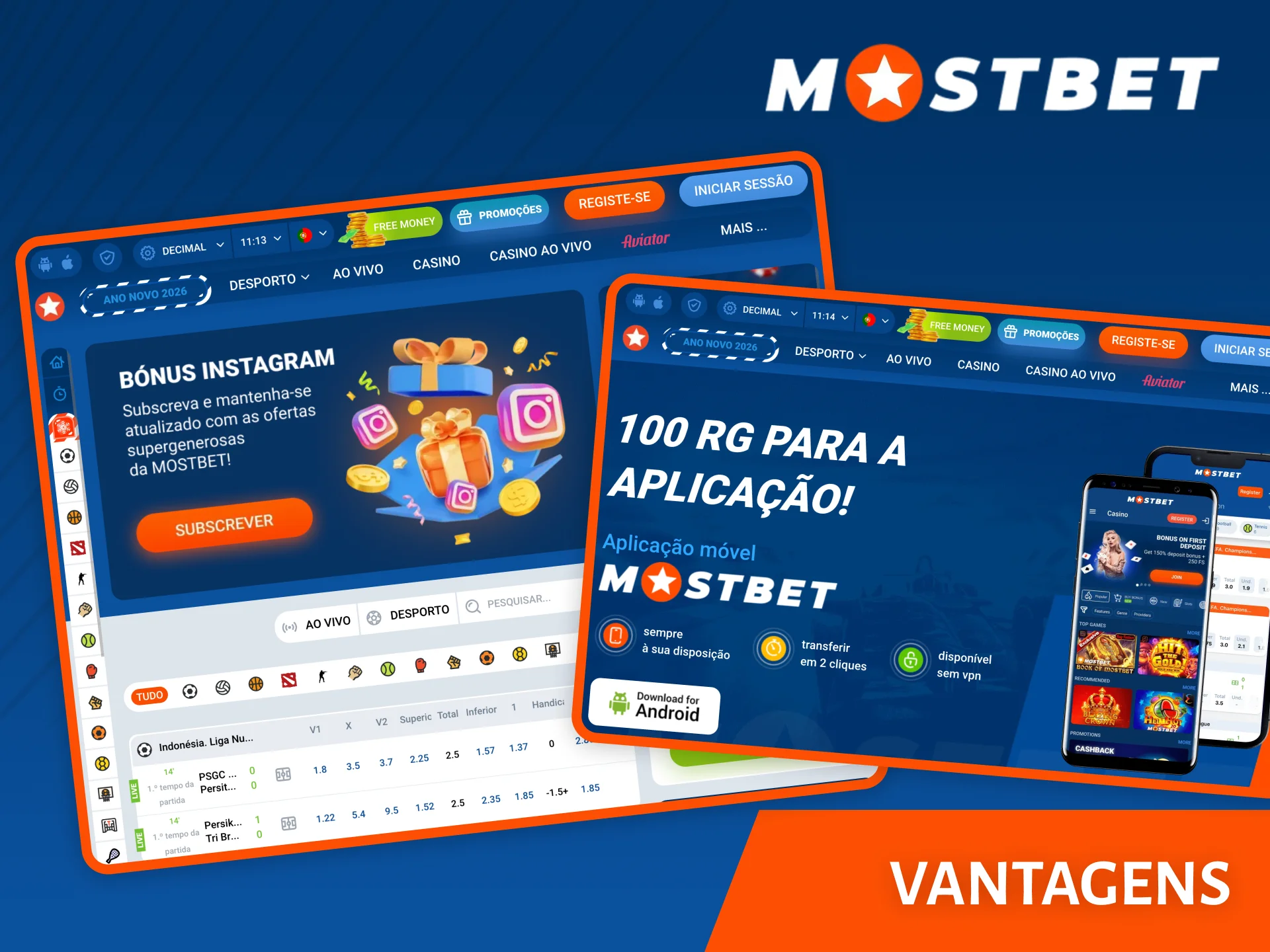 A plataforma Mostbet tem muitas vantagens que deve conhecer.