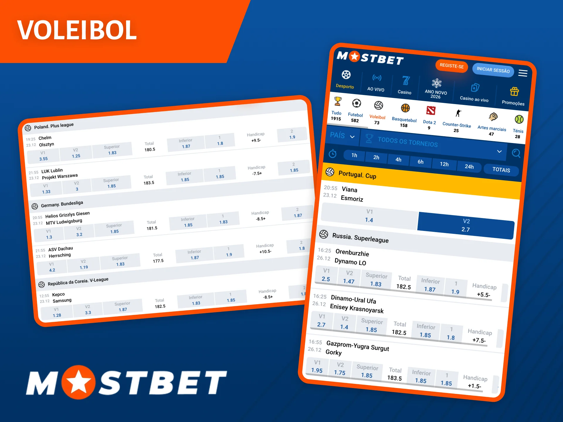 A plataforma Mostbet oferece os melhores eventos e odds competitivas para apostas em ténis.