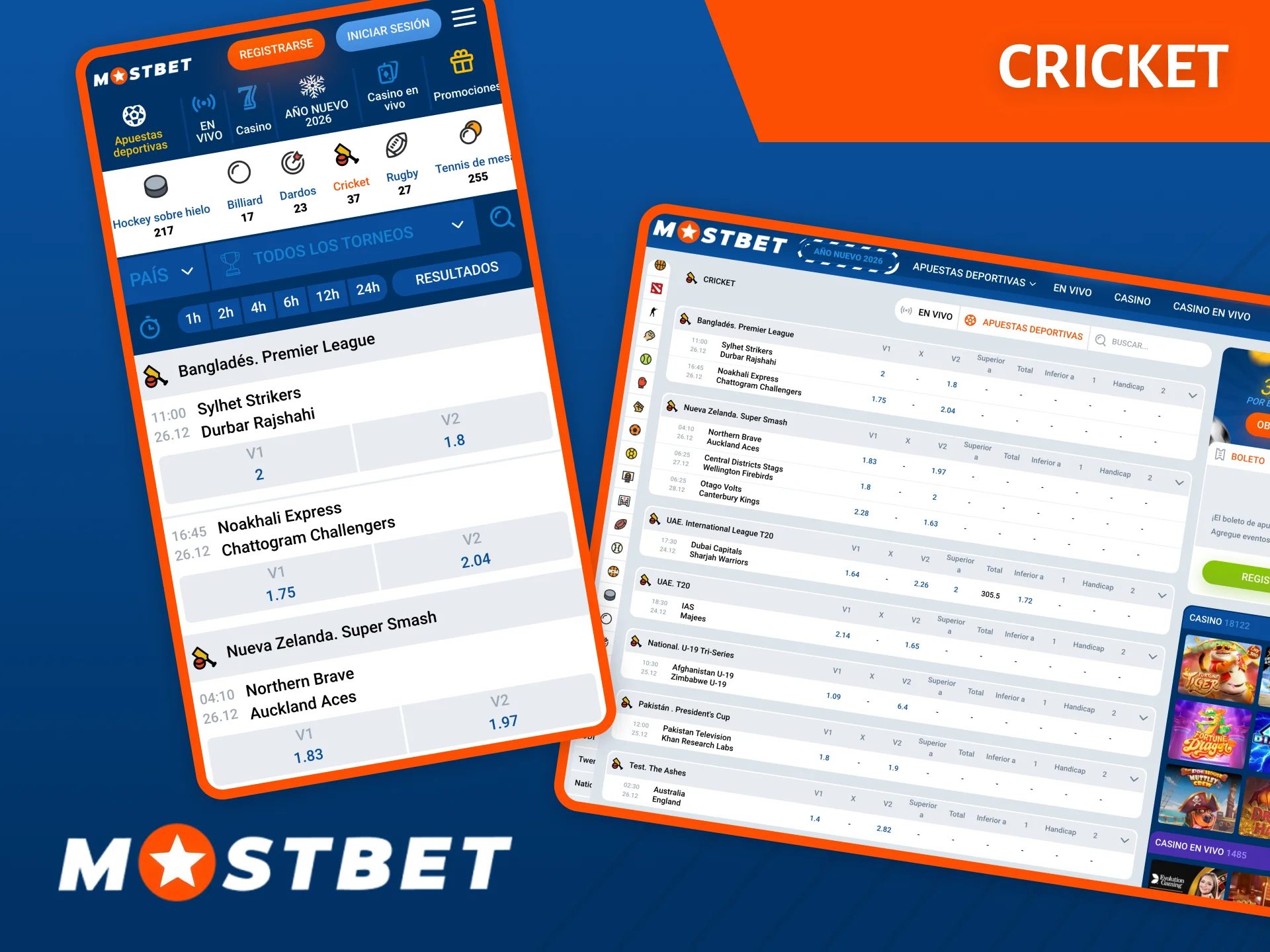 La casa de apuestas Mostbet ofrece una amplia selección de eventos para apostar en baloncesto.