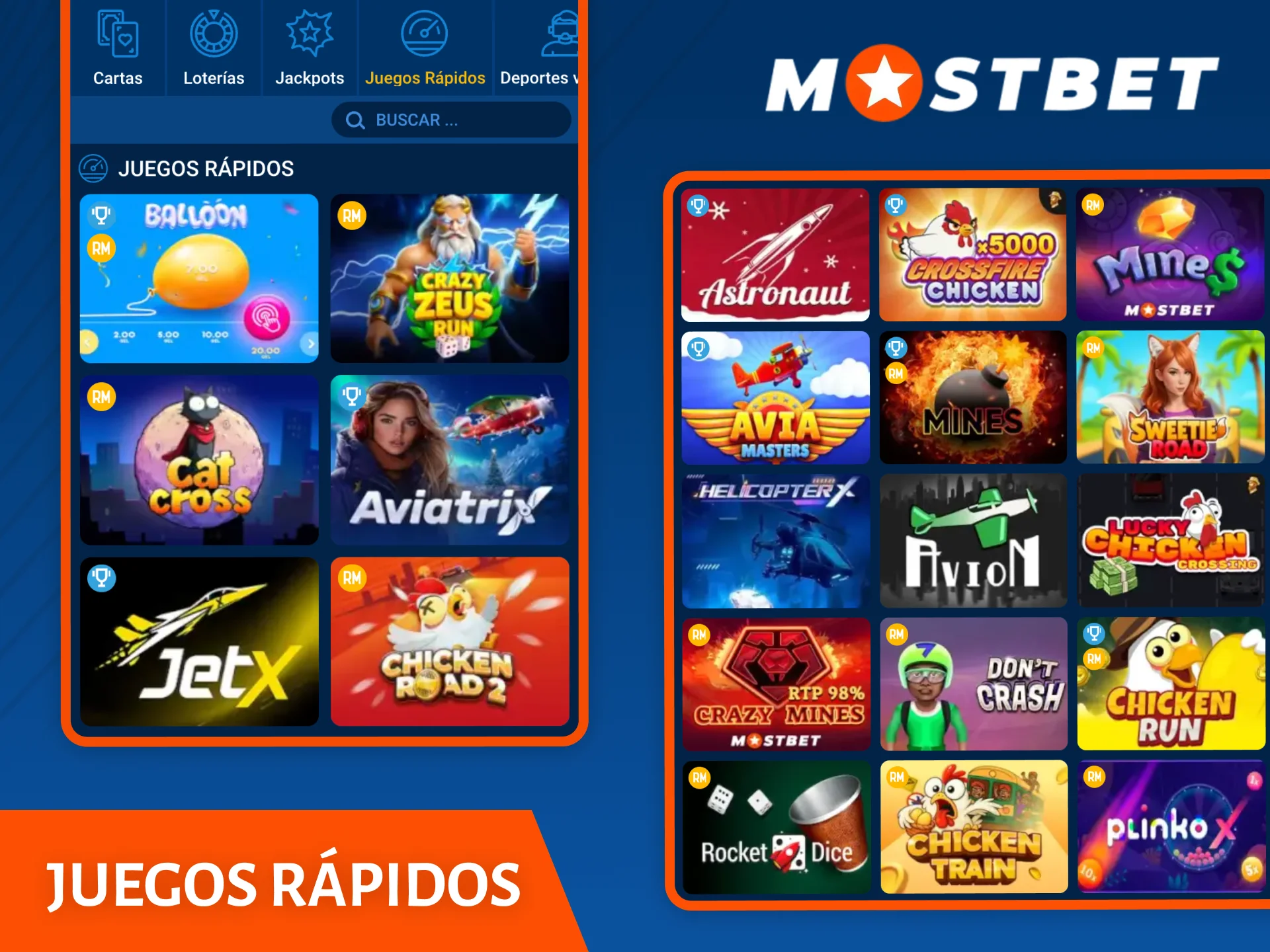 Entra en el casino Mostbet, abre la sección de juegos rápidos y no te darás cuenta de lo rápido que pasa el tiempo.