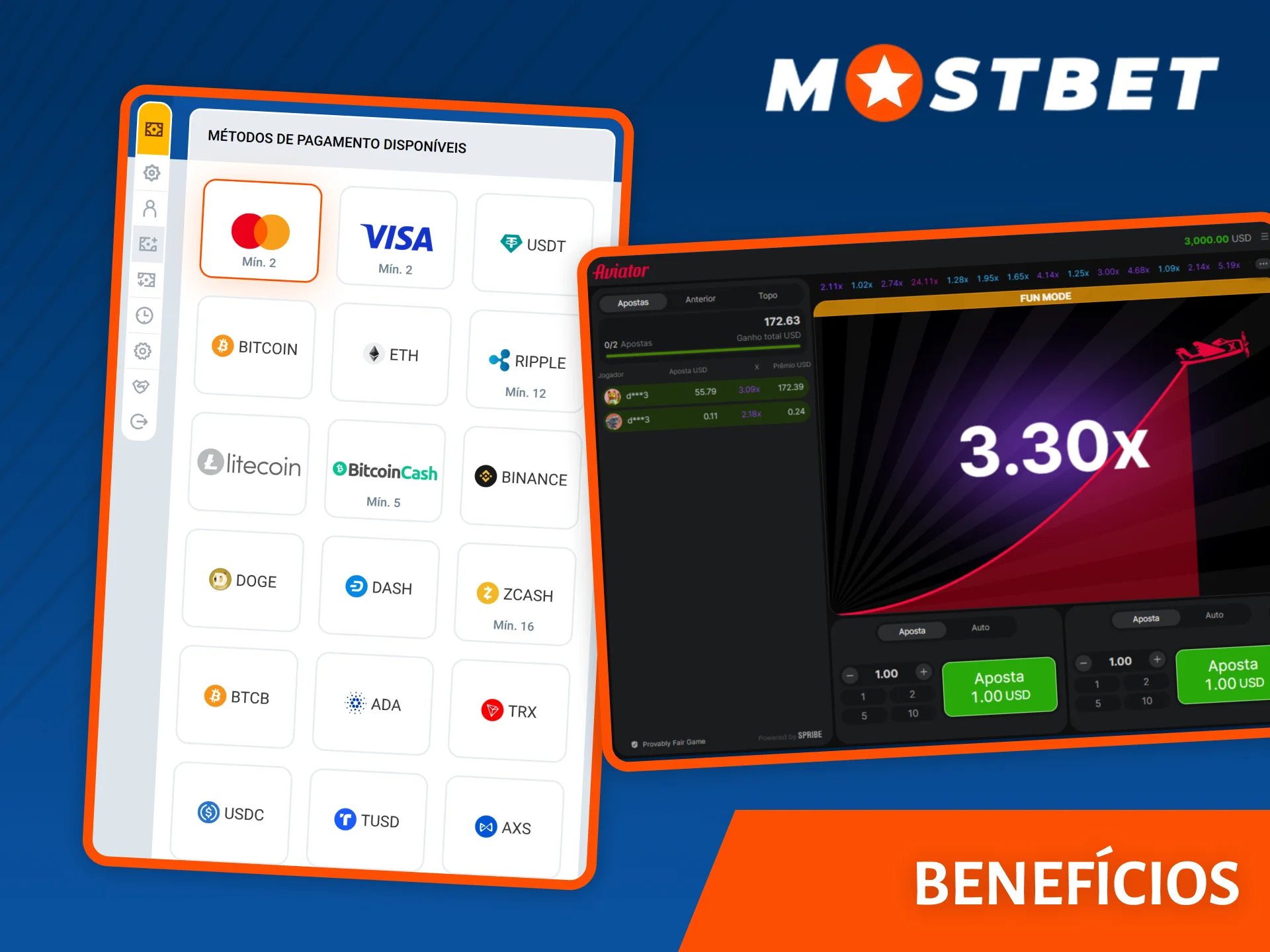 Descubra todos os benefícios do jogo Aviator no site do casino Mostbet e faça a escolha certa.