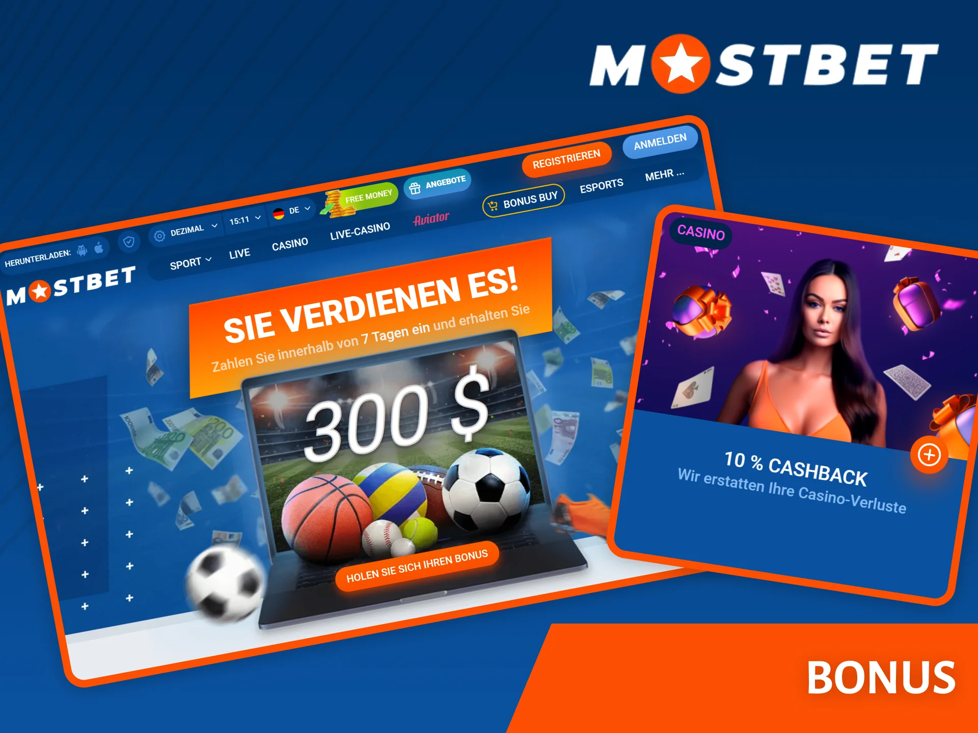 Die Mostbet-Website bietet viele Boni, die Sie beim Spielen von Aviator nutzen können.