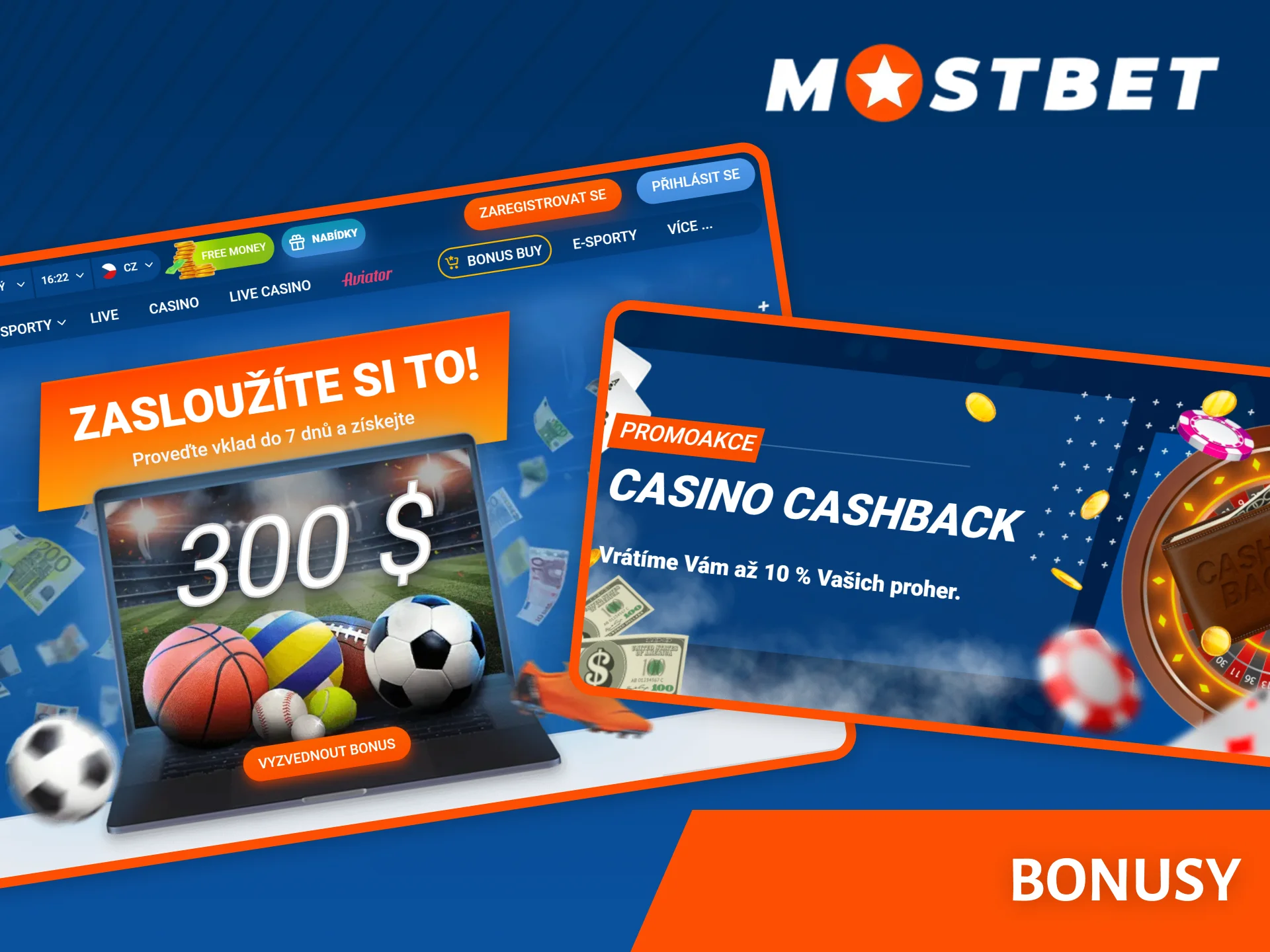 Webová stránka Mostbet nabízí mnoho bonusů, které můžete využít při hraní hry Aviator.