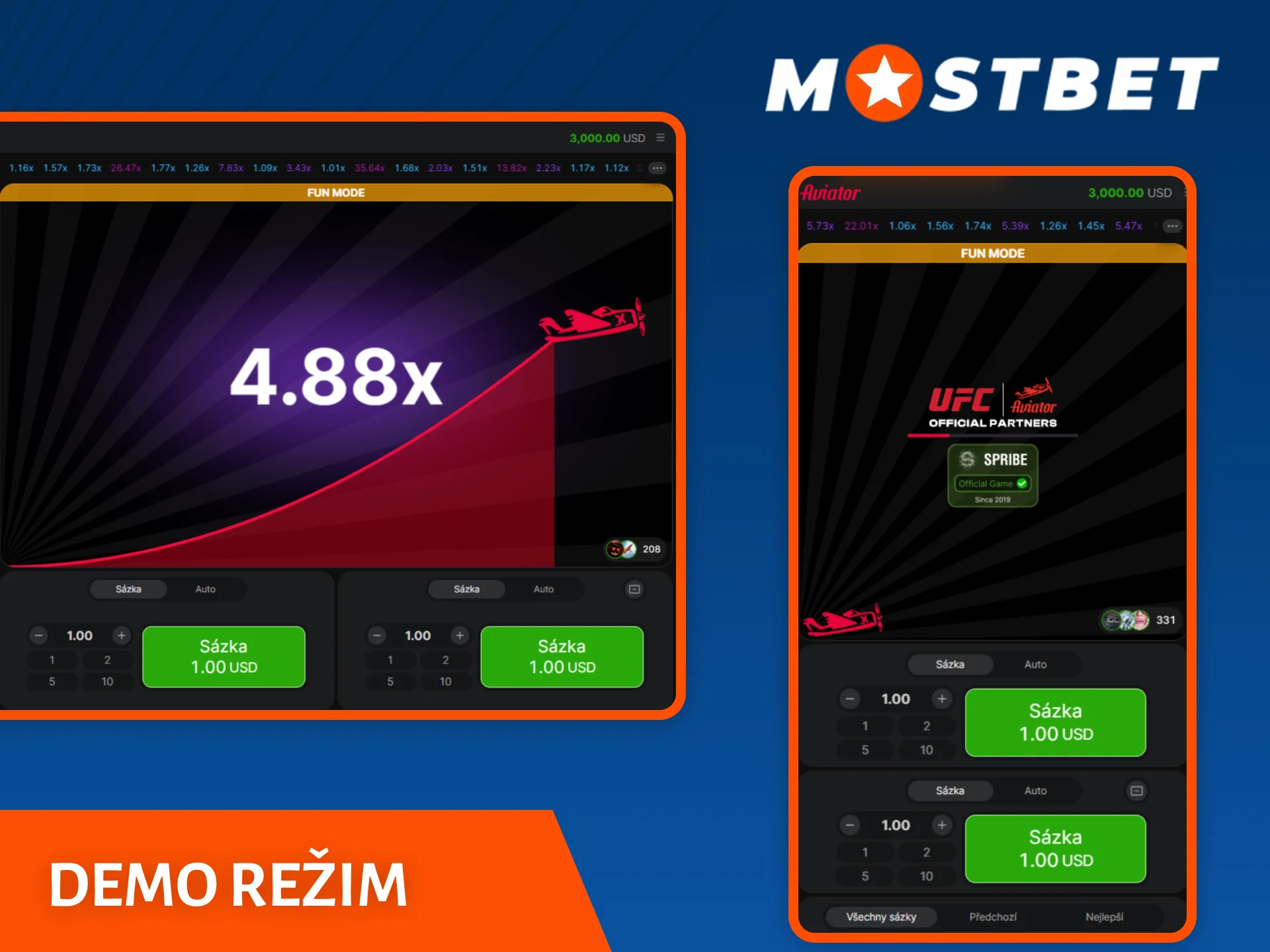 Začněte s demo režimem Aviator na Mostbetu, abyste se naučili hrát bez prohry.