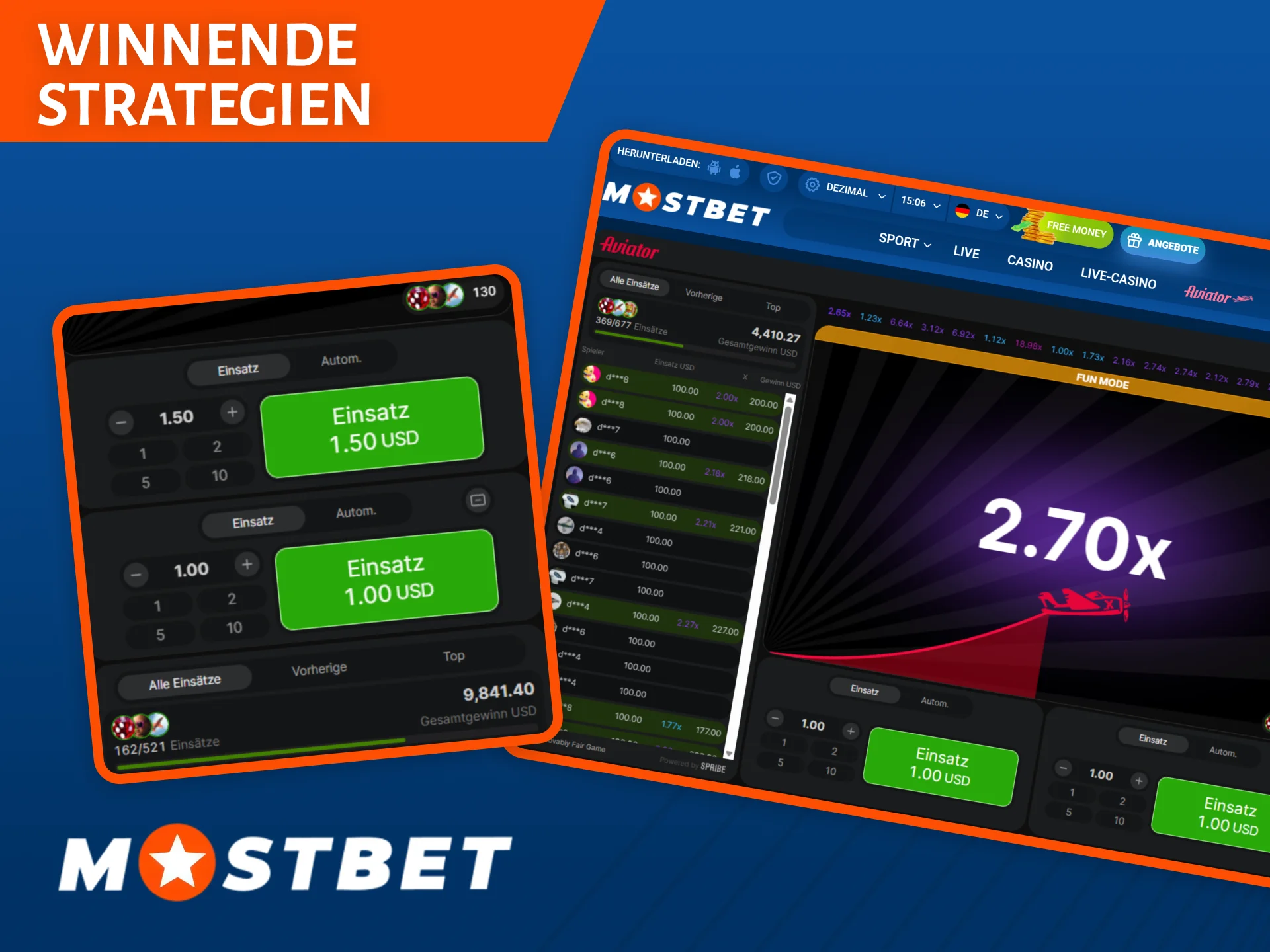 Lernen Sie die Tricks und Gewinnstrategien des Aviator-Spiels kennen, um Ihr Spielerlebnis im Mostbet Casino noch profitabler zu gestalten.