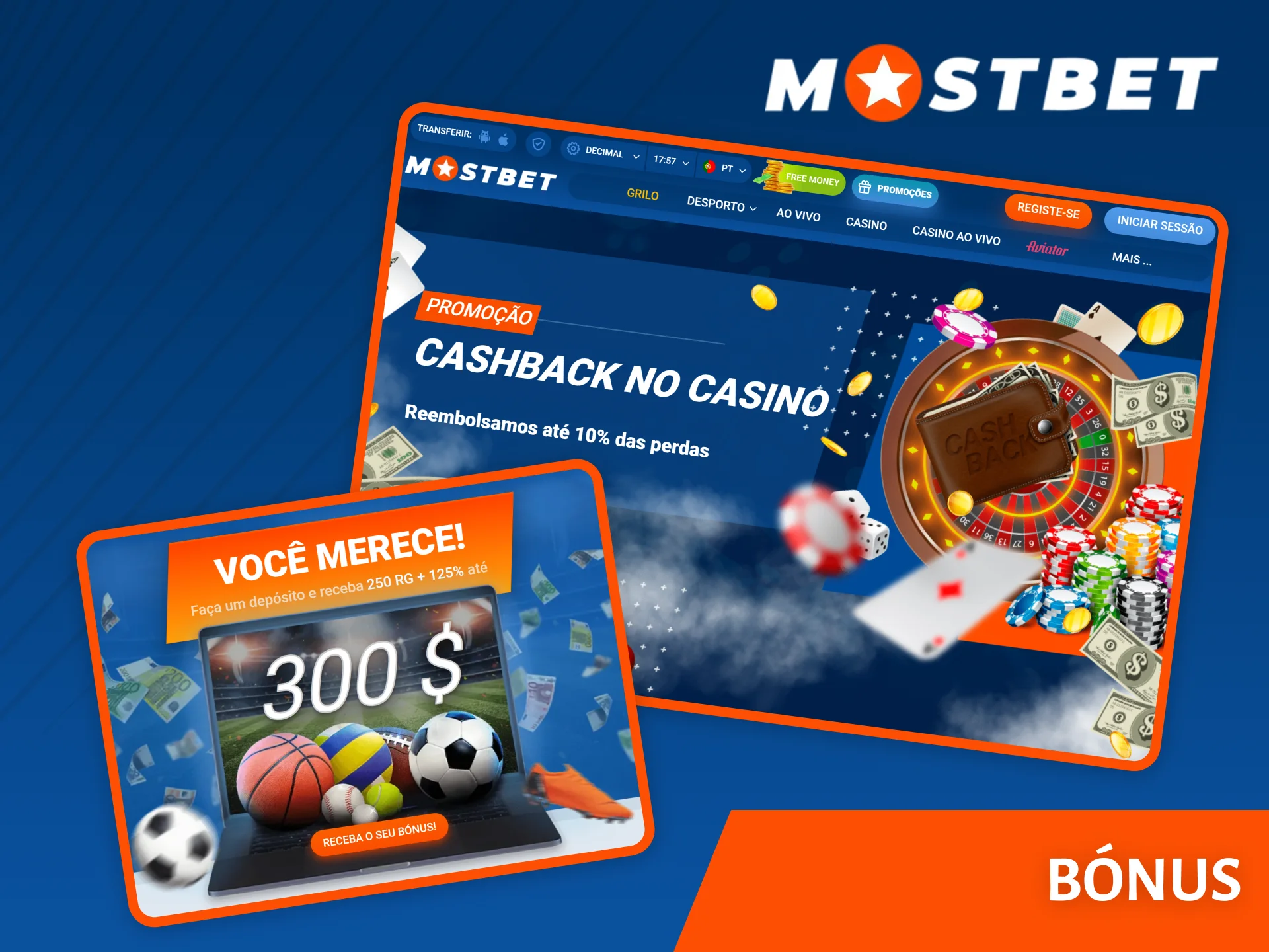 O site Mostbet oferece muitos bónus que pode usar enquanto joga Aviator.