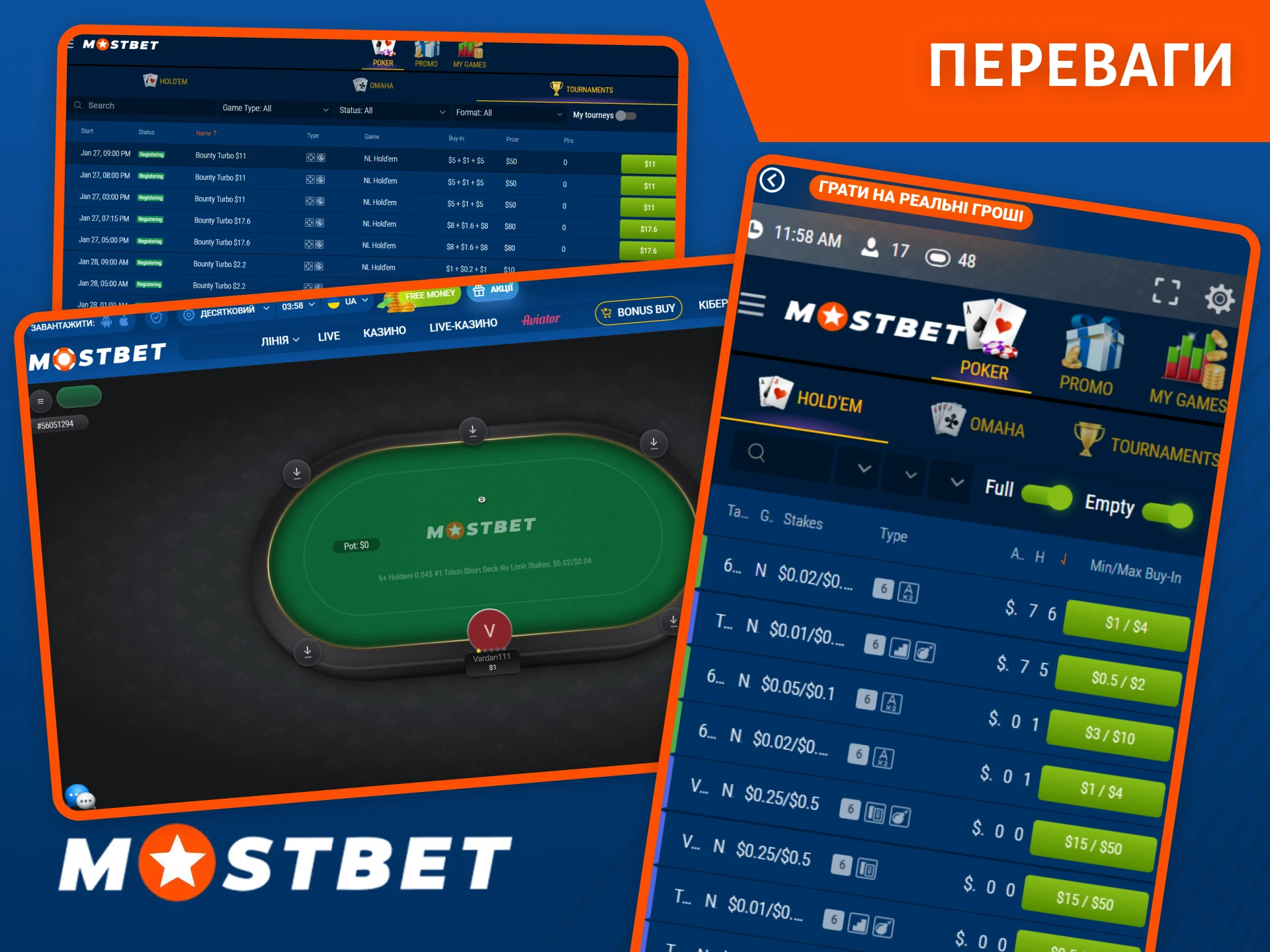 Discover the many benefits of Mostbet poker games for players.