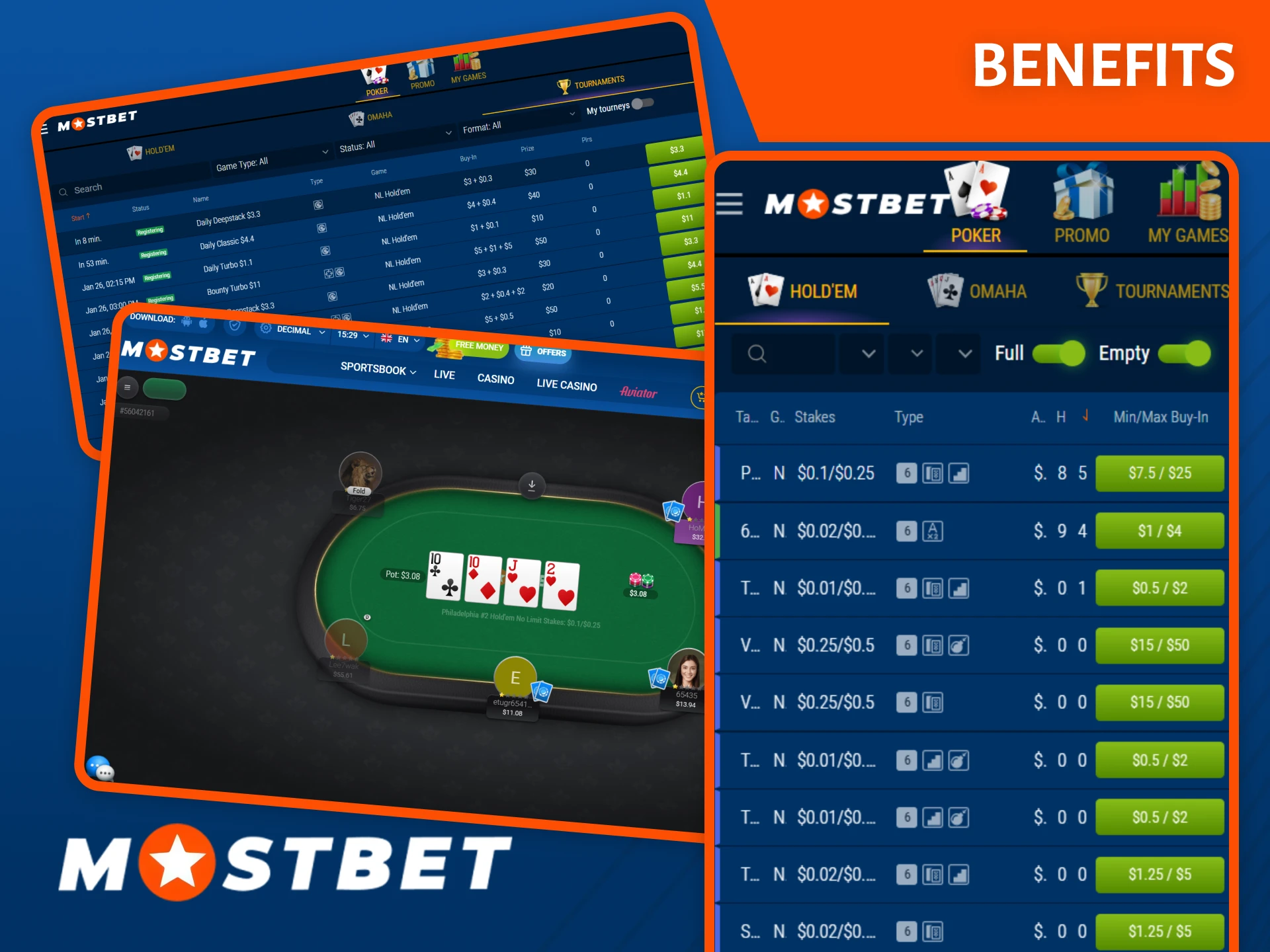 Discover the many benefits of Mostbet poker games for global players.