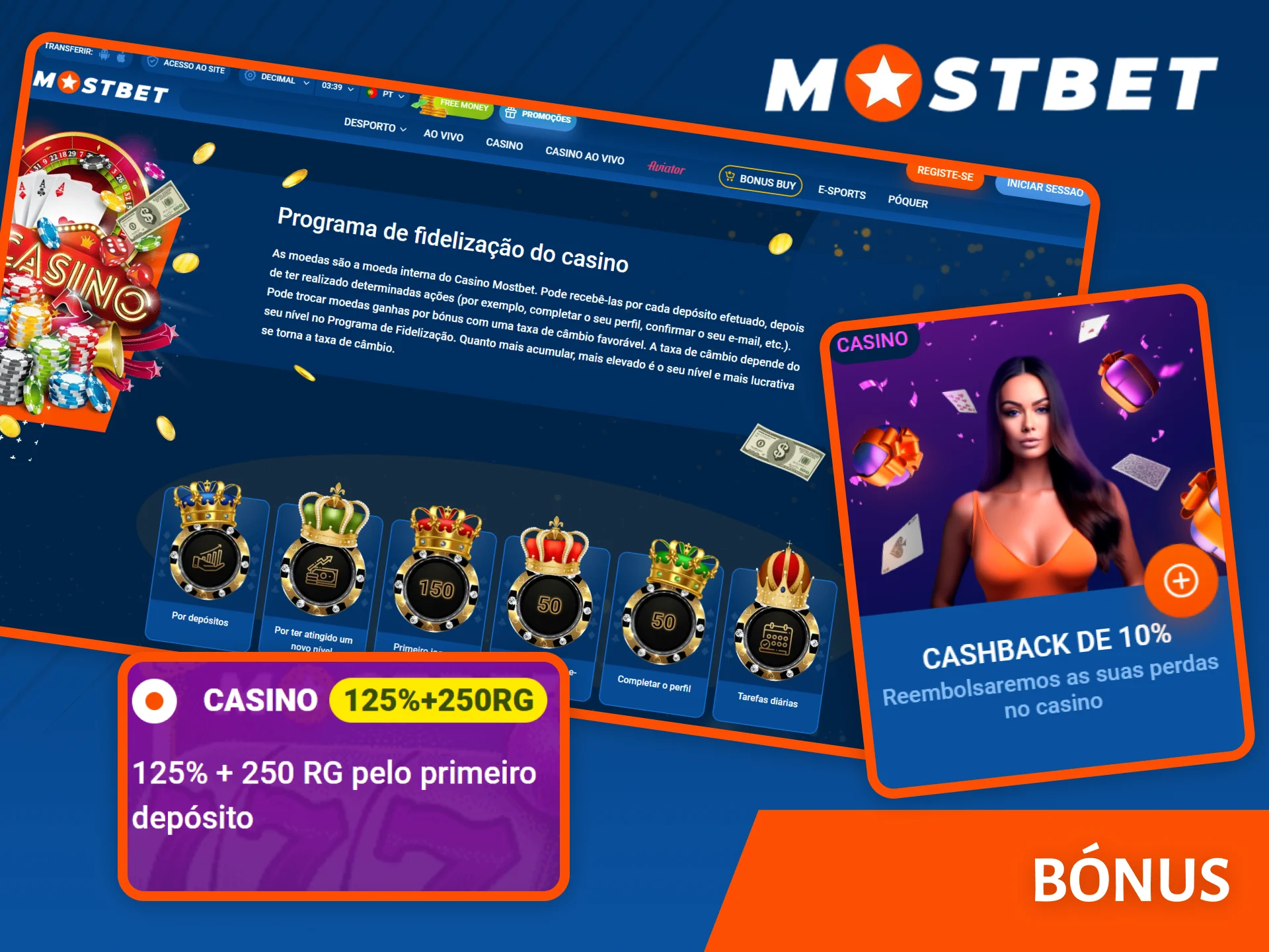 Ative bónus de póquer exclusivos da Mostbet para aumentar a sua banca.