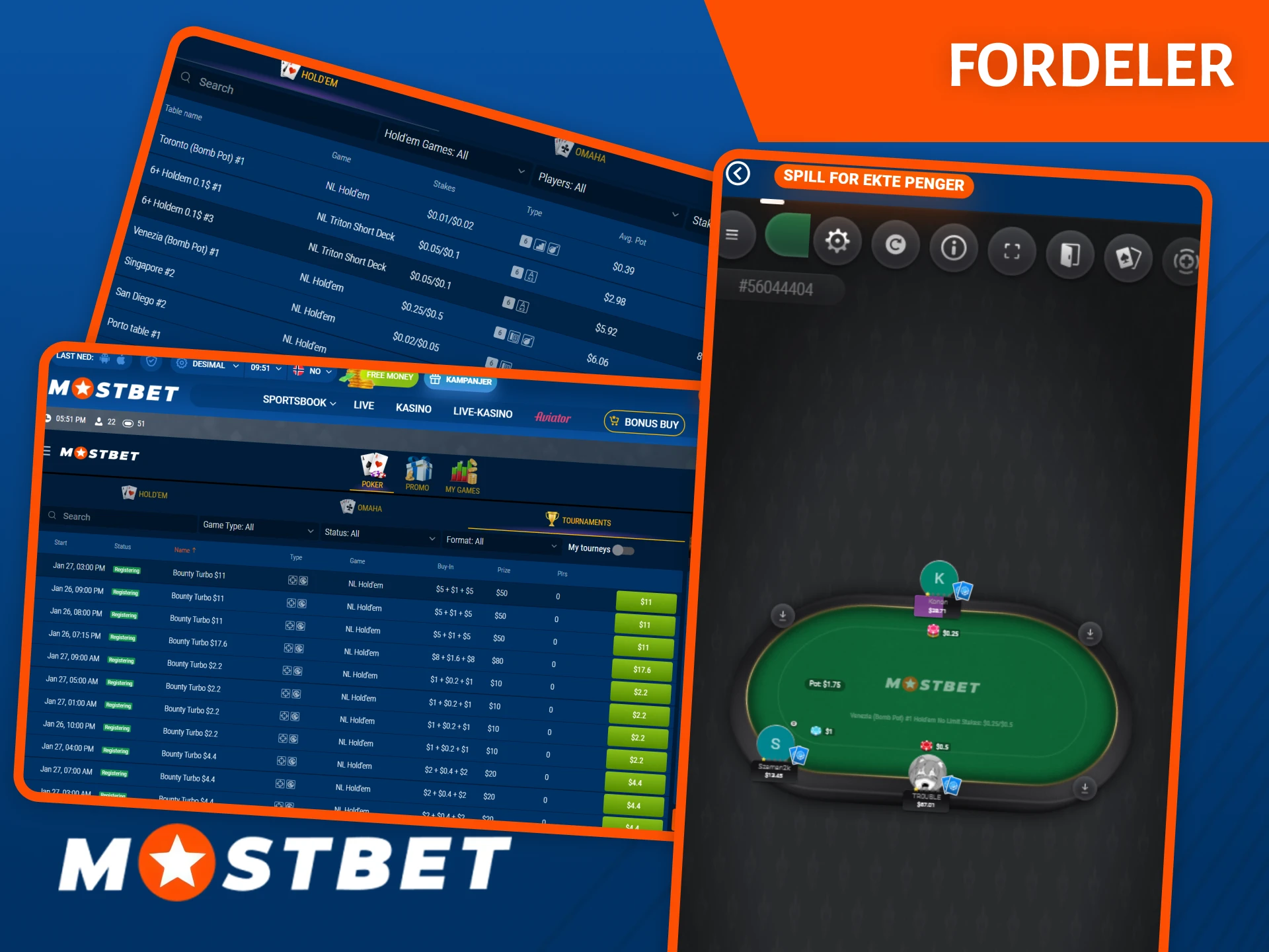 Oppdag de mange fordelene med Mostbet pokerspill for globale spillere.