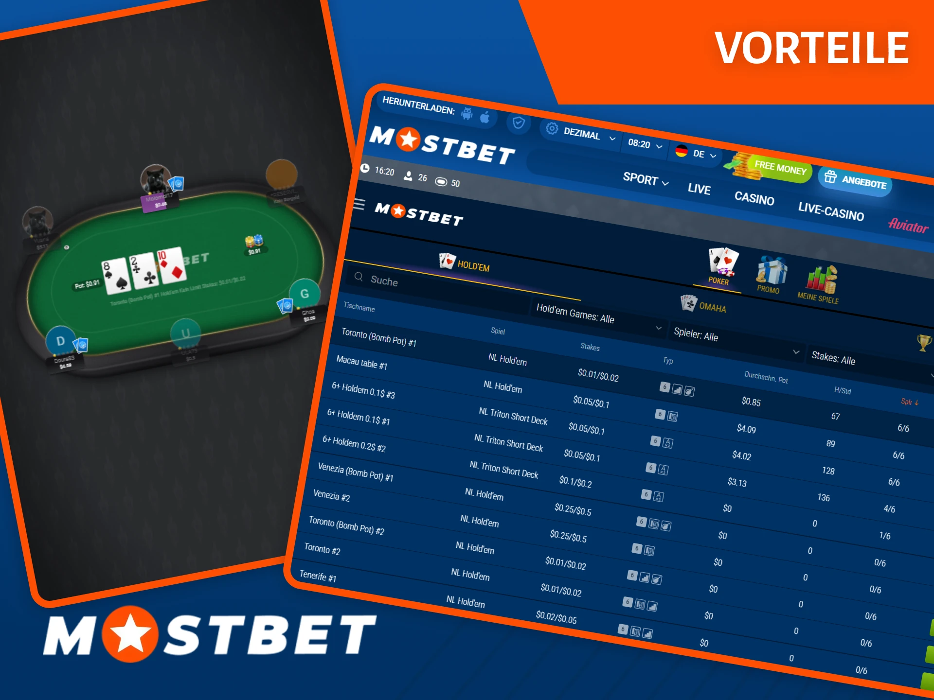 Entdecken Sie die vielen Vorteile der Mostbet Pokerspiele für Spieler weltweit.