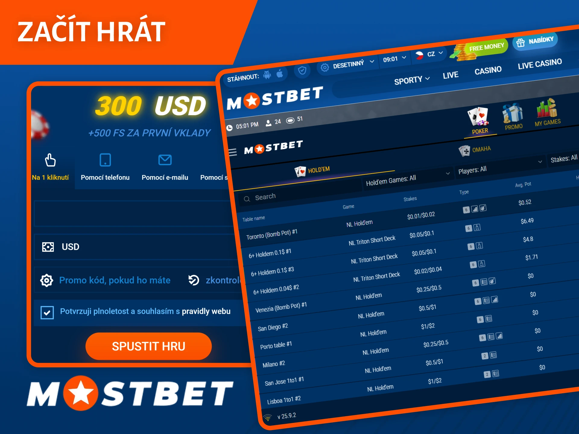 Postupujte podle našeho návodu, jak začít hrát poker na Mostbet ještě dnes.