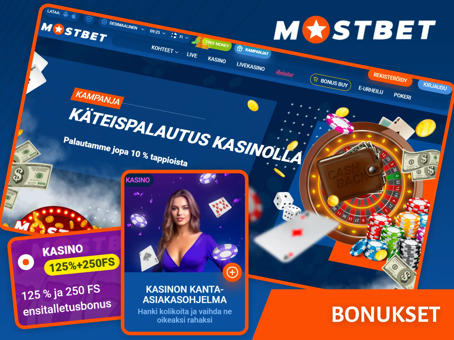 Aktivoi eksklusiiviset Mostbet-pokeribonukset kasvattaaksesi pelikassaasi.