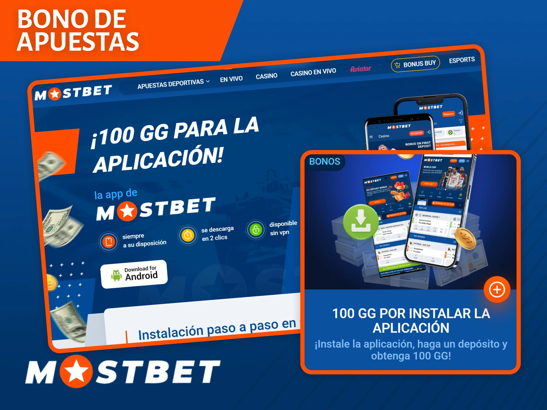 Reclama tu bono de apuestas por descargar la aplicación durante el registro en Mostbet.