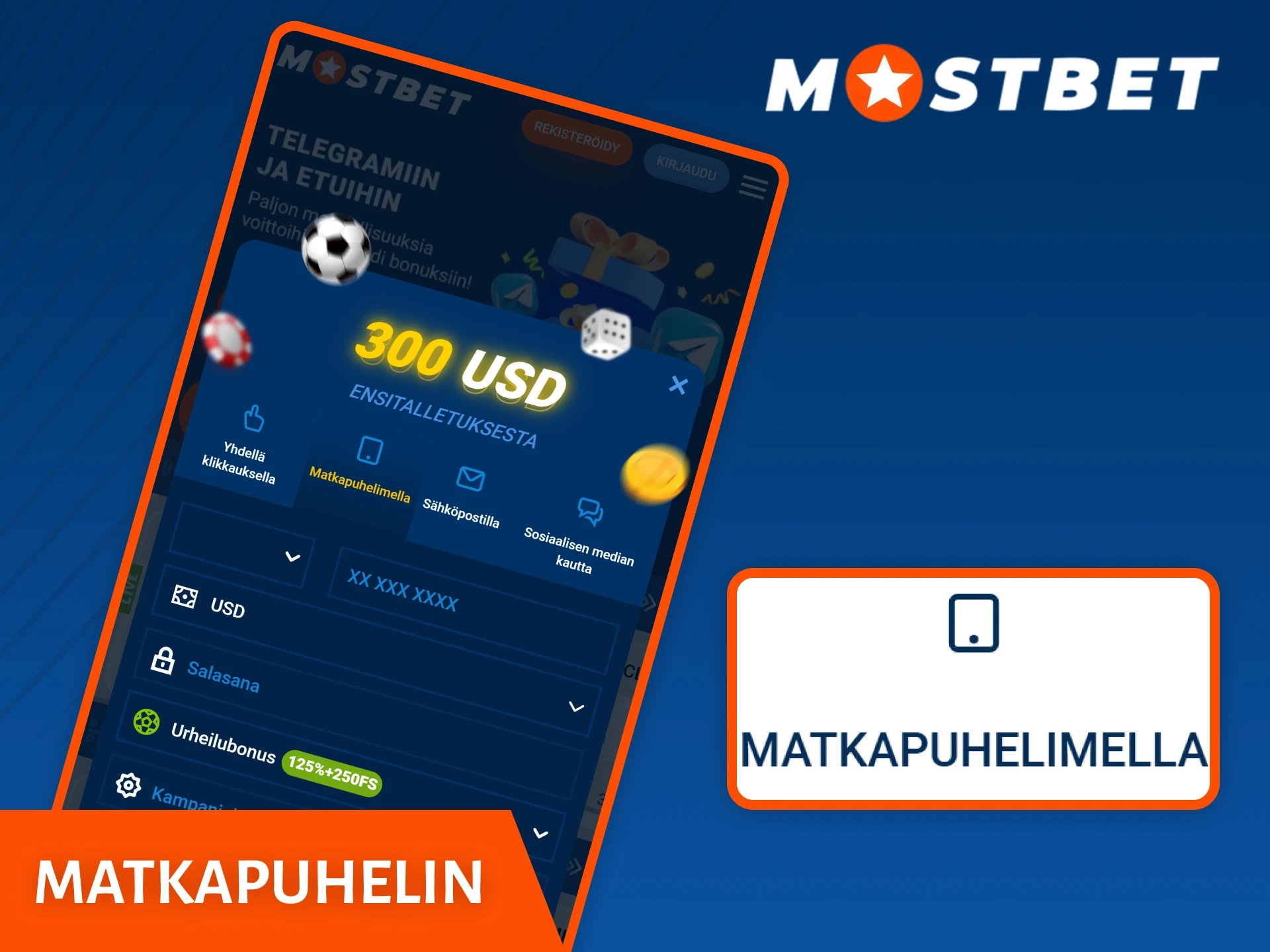 Kokeile rekisteröitymistä matkapuhelinnumerolla Mostbet-sivustolla nopeaa pääsyä varten.